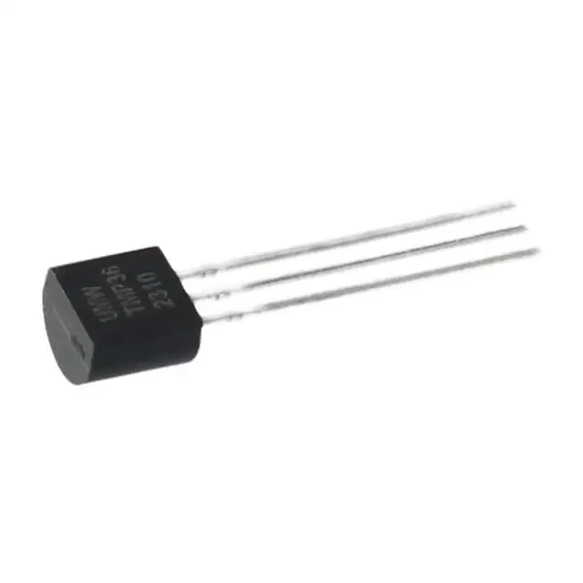 5PCS TMP36GT9Z TMP36 Temperature Analog Sensor Low Voltage Black 3-Pin 10 MV/8°C 2.7 V - 5.5 V Digital Thermometer IC Sensor 5