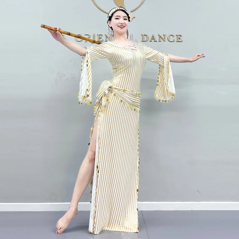 Traditional Saidi Dress Black And Gold Baladi Saïdi Belly Dance