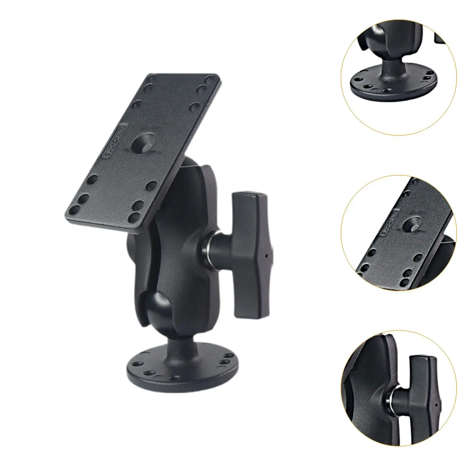 Fish Finder Mount Practical Fishfinder Mounting Plate for Fishing Canoe Boat