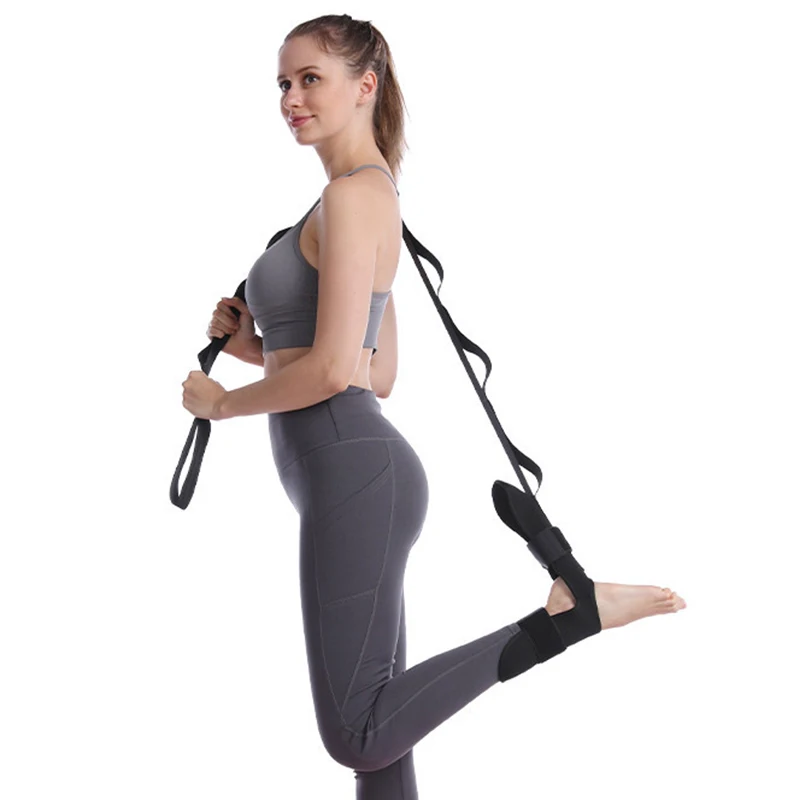 Flessibilità Yoga Fascia elastica della Fascia della gamba cinturino per barella per allenatore di ginnastica di balletto flessibilità di Yoga cintura elastica per gambe