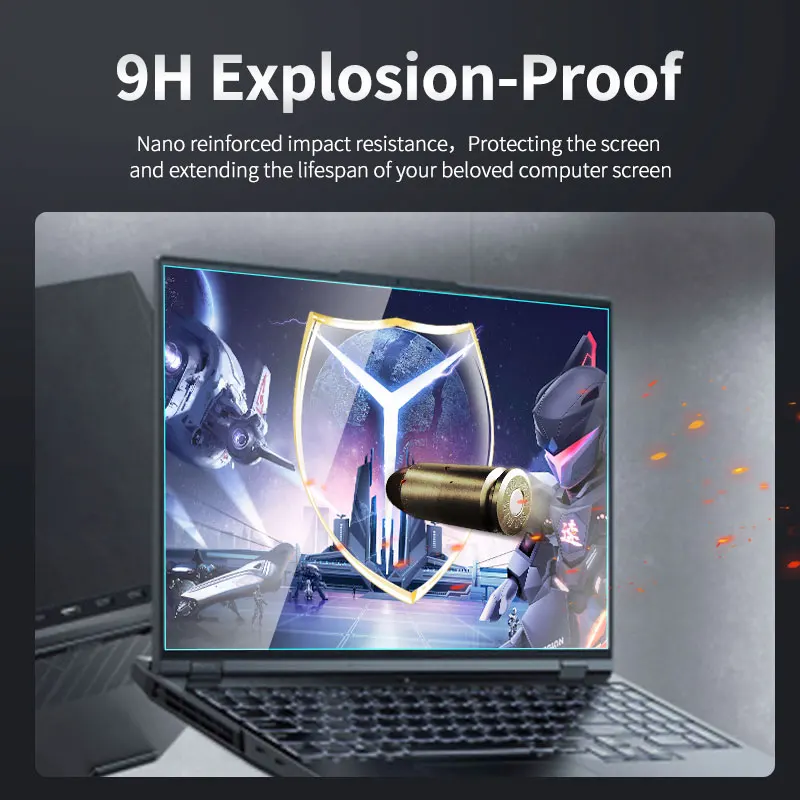 Adequado para para Luz Anti-azul Filme Macio Temperado Lenovo Laptop Filme 2023 2023 Legion Pro Pro 16 Gen Legion 5 - Imagem 3