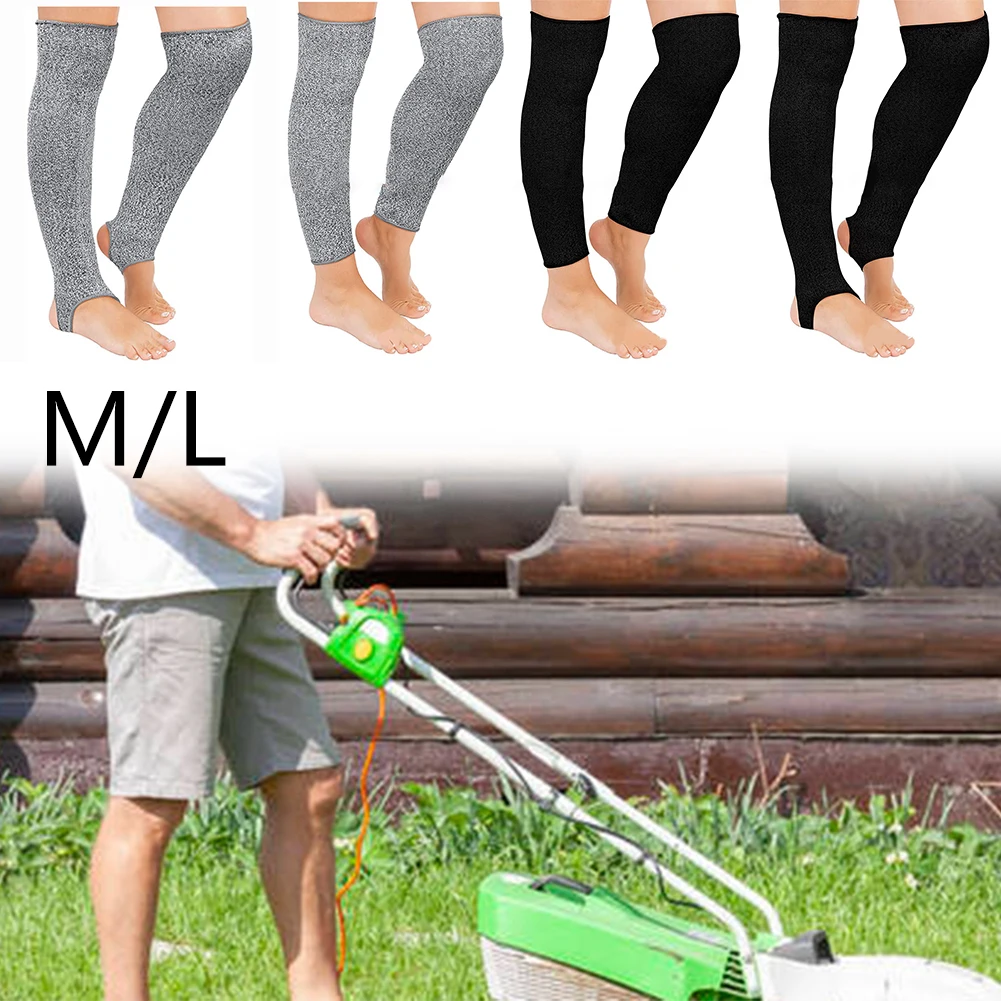 Level 5 HPPE Cut-Resistant Gaiters 2pcs Provide Protection Legs For Welding Lawn Mowing Guard Safety Gardening Activities