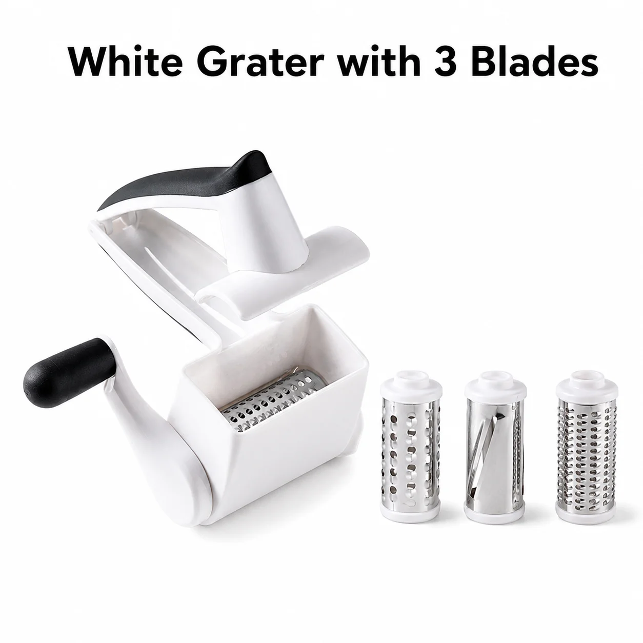 Grater with 3 Blades