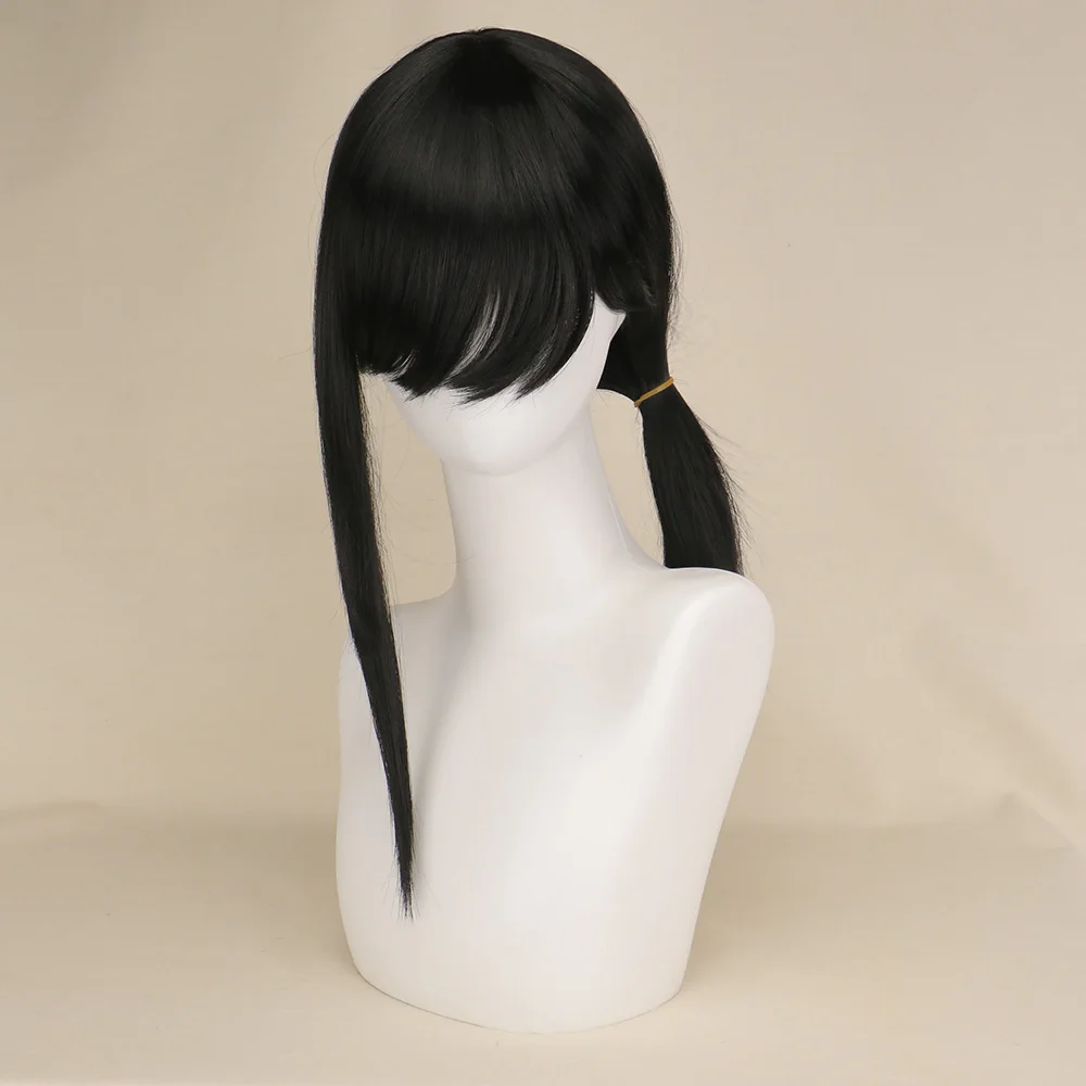 Higashiyama Kobeni Cosplay Chainsaw Man Wig Cosplay Black Higashiyama