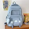 2024 New Ita Backpack High-capacity Canvas School Bag Transparent Preppy Style Girls Rucksack Teenage Display Bolsa Mujer Сумка 4