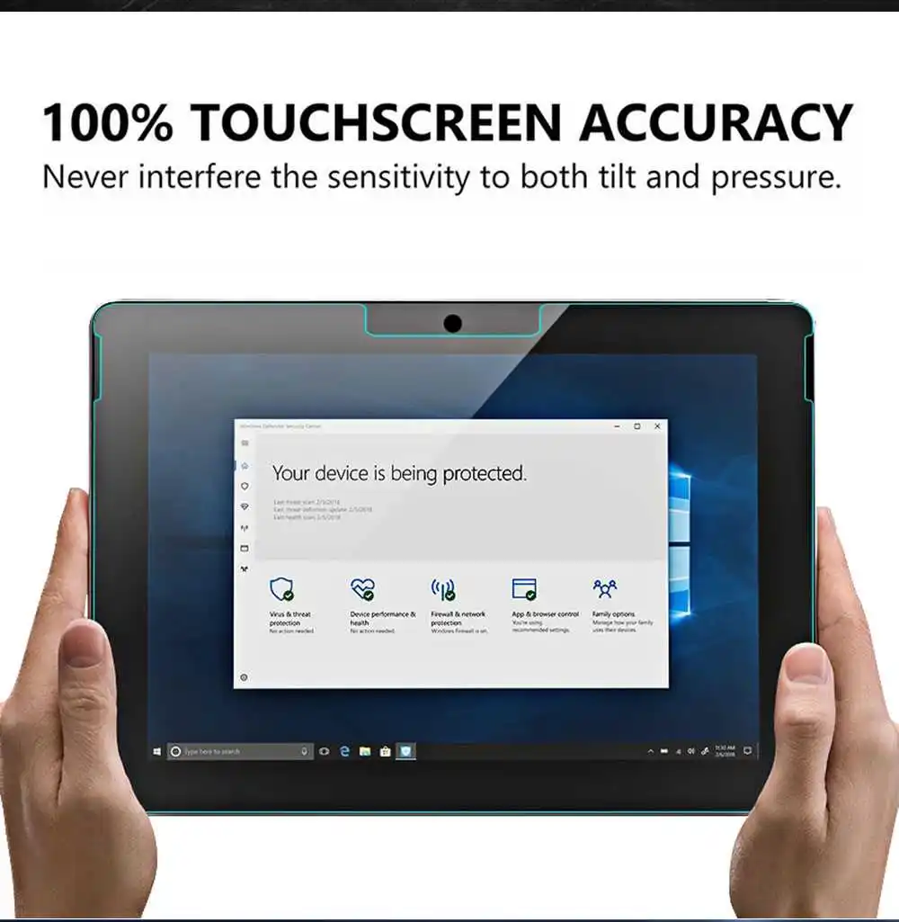 tablet keyboards High Definition Tempered Glass For Microsoft Surface Go Pro 4 5 6 7 Plus Screen Protector Film stylus pen for android tablet