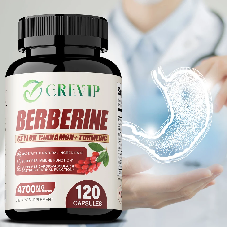 Berberine Ceylon Cinnamon Heart Health Capsules
