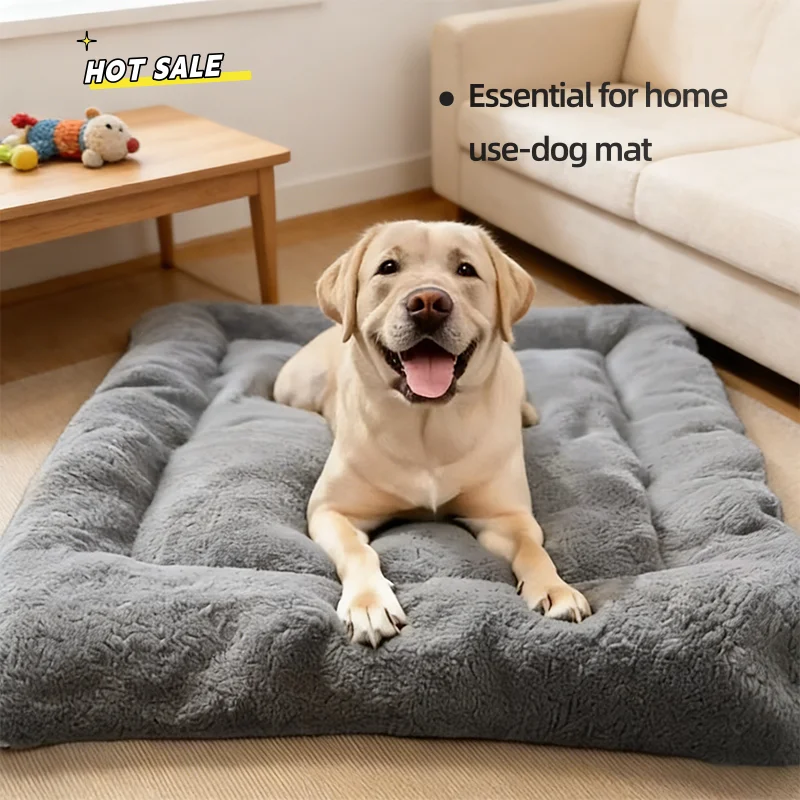 Cuccia per Cani Extra Large 120*60cm Doppio Lato in Morbido Poliestere