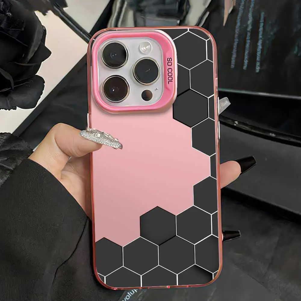 Sleek Silver IMD Phone Case - Stylish Protection