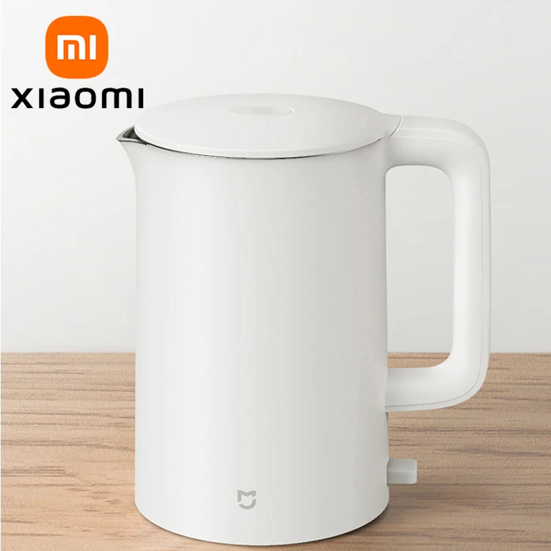 XIAOMI MIJIA Electric Kettle 1A Tea Coffee Stainless Steel 1800W Smart Power Off Water Kettle Teapot 220V Electric Kettles Home electric pot kettle boil water coffee compressors hot mat hervidor eléctrico teapot kettles teapots bottle mijia thermal samovar