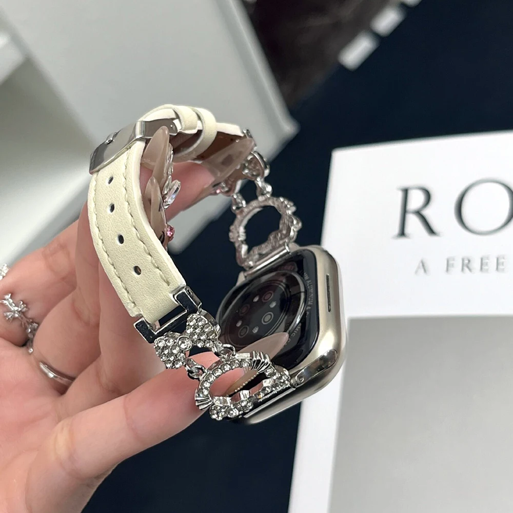 Luxury Adjustable Bracelet Band for Smartwatch - Elegant Wristband Accessory