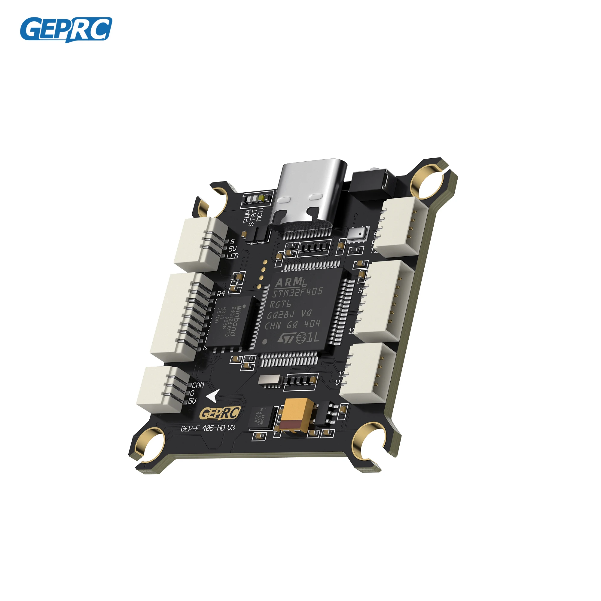 GEPRC TAKER F405 HD V3 Контроллер полета 65A 60A 4IN1 ESC 42688-P Анализ данных гироскопа Запись полетного барометра Гоночный FPV Дрон thumbnail 6