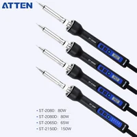 ATTEN 50W 65W 80W 150W Electric Soldering Iron Station LED Digital Display Automatic Sleep Shutdown Temperature Adjustable 220V 1