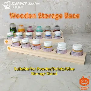 Model Building Paint Storage Racks  Paint Holder Acrylic Painting - Wooden  75 Model - Aliexpress
