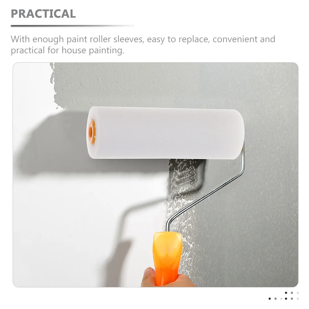 Sponge Paint Roller Small Paint Roller Covers Replacement Nap 10 pcs paint roller