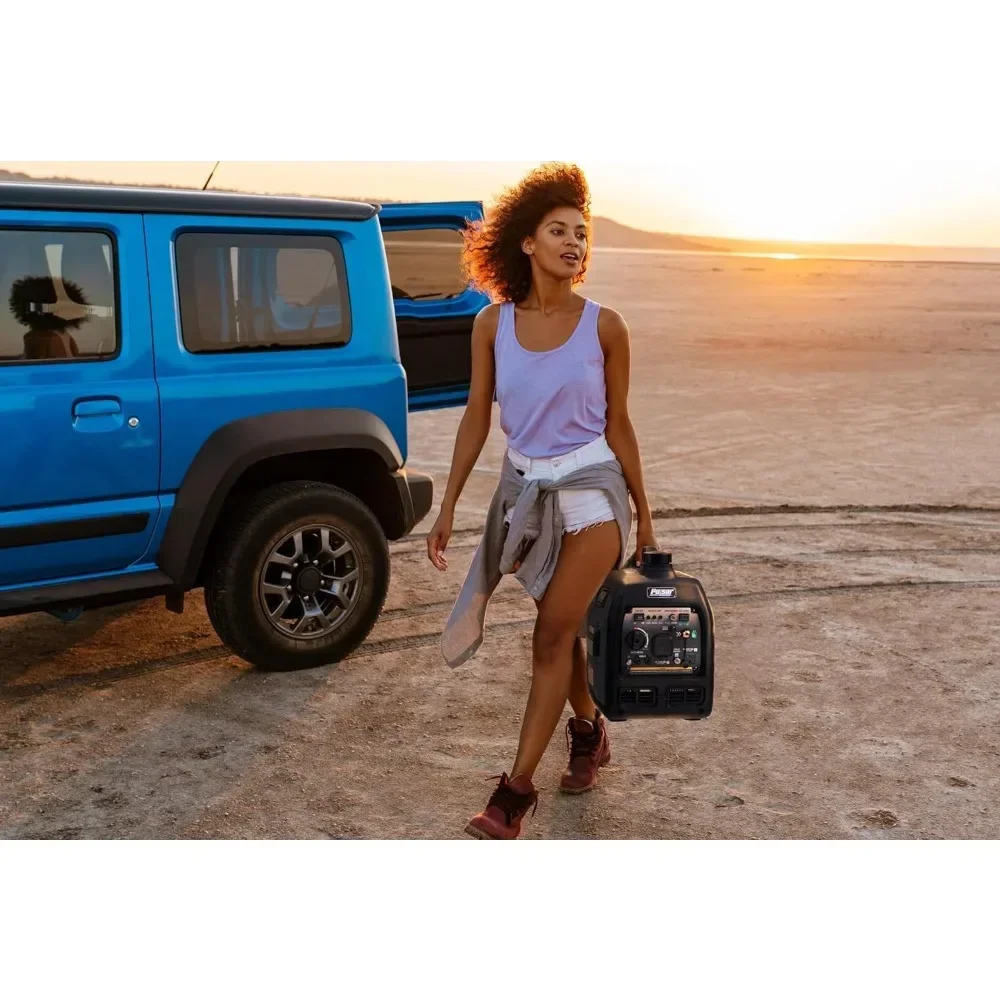 GD400BN, 4000W Portable super-quiet Dual Fuel & Parallel Capability, RV-Ready, CARB Compliant