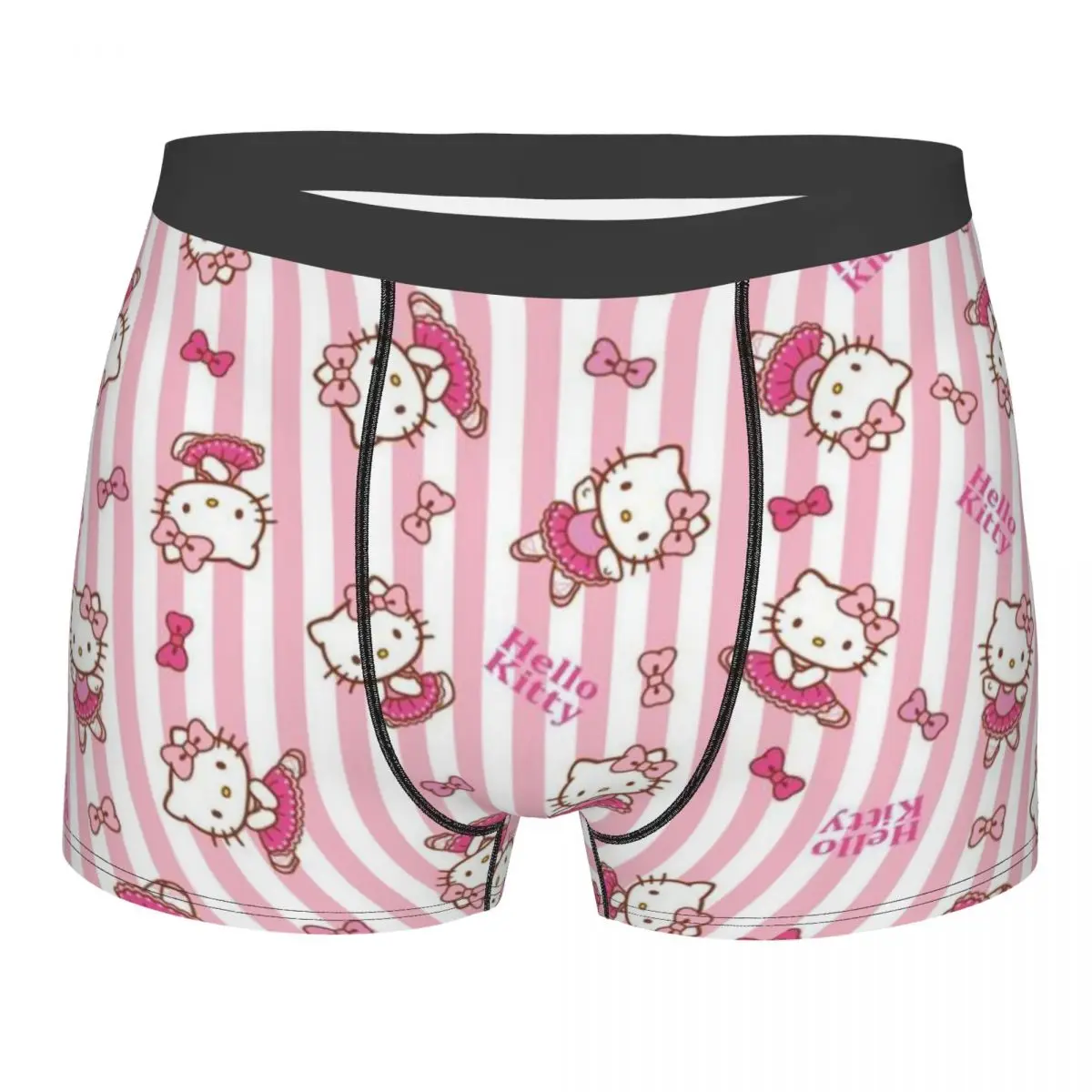 

Custom Hello Kitty Boxers Shorts Men's Sanrio Briefs Underwear Cool Underpants