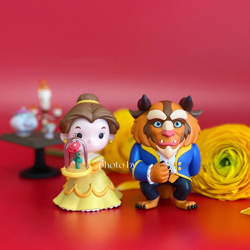 Disney Princess Action Figure Toys Brave Suzhou Aurora Moana Ariel Tiana Mulan Belle Beauty And Beast Figure Dolls Toys