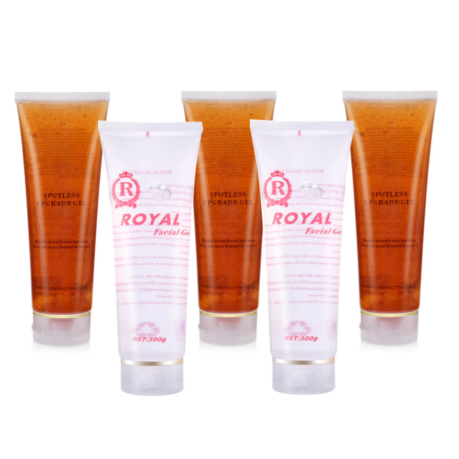 

5pcs/Set 300g Facial Body Massage Gels for Ultrasound Cavitation Machine RF EMS Massager Skin Tightening Fat Burner Cream