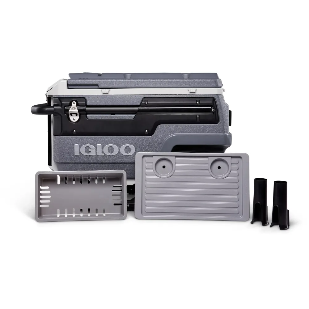 Igloo Trailmate Journey 70 Qt Wheeled Cooler, Gray 6