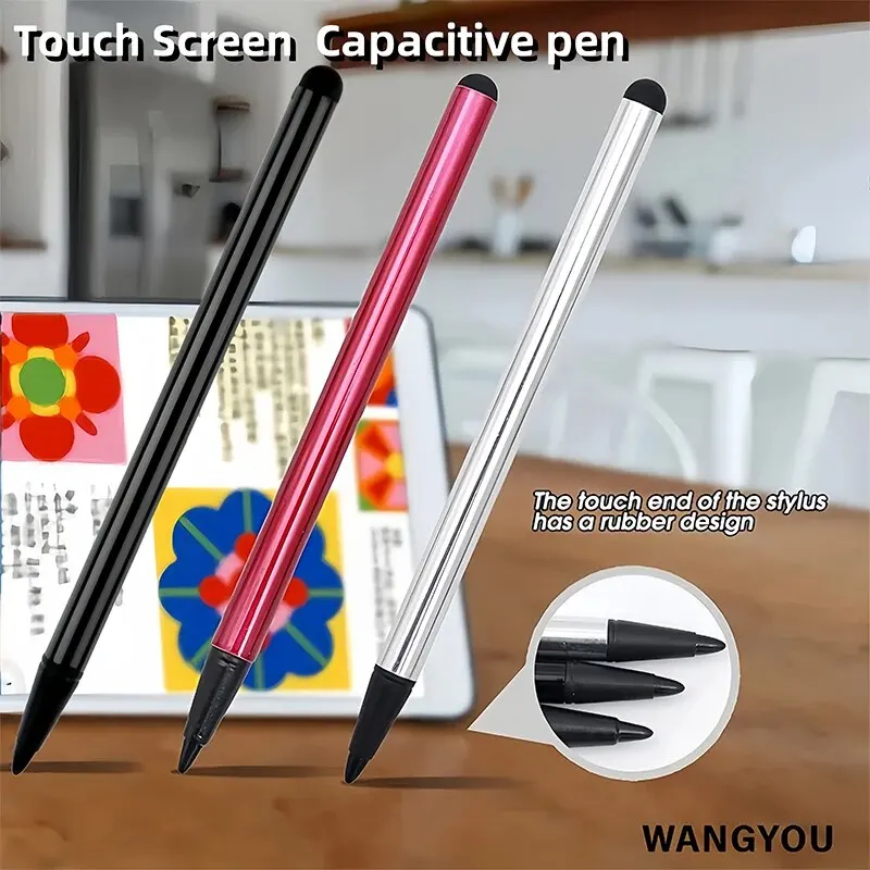Stylus Pen Universal 2-in-1 Mobile Phone Tablet Touch Screen Portable Capacitive For Iphone Ipad Samsung Tablet Accessories