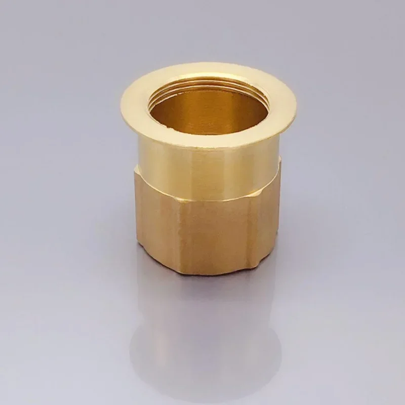 Faucet Accessories Brass Monoblock Mixer Faucet Single Hole Back Screw Cap Kitchen Basin Sink Bathroom Back Screw Cap Pipe Hardware Faucet Fittings