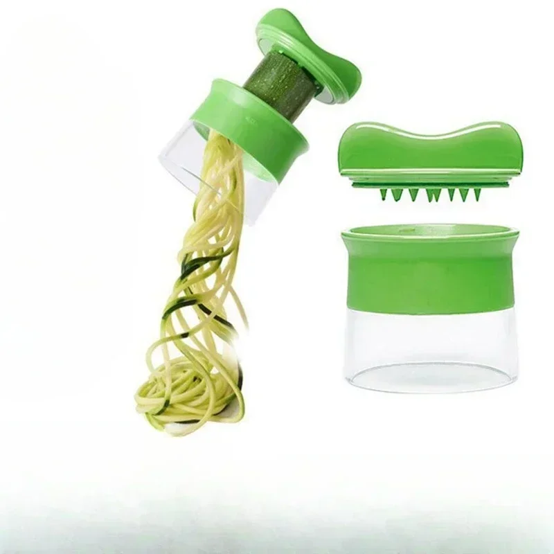 Description Picture 4 of itemRotary Grater Handheld Fruit and Vegetable Slicer Adjustable Spiral Grater Multi-function Cutter Salad Tools Kitchen Accessories
