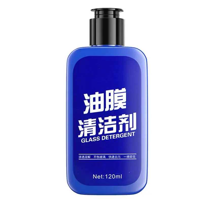 

Car Glass Oil Window Cleaner 120ml Auto Water Stains Remover Long-term Glass Polish Oil Film Remover For Waxes Bird Droppings