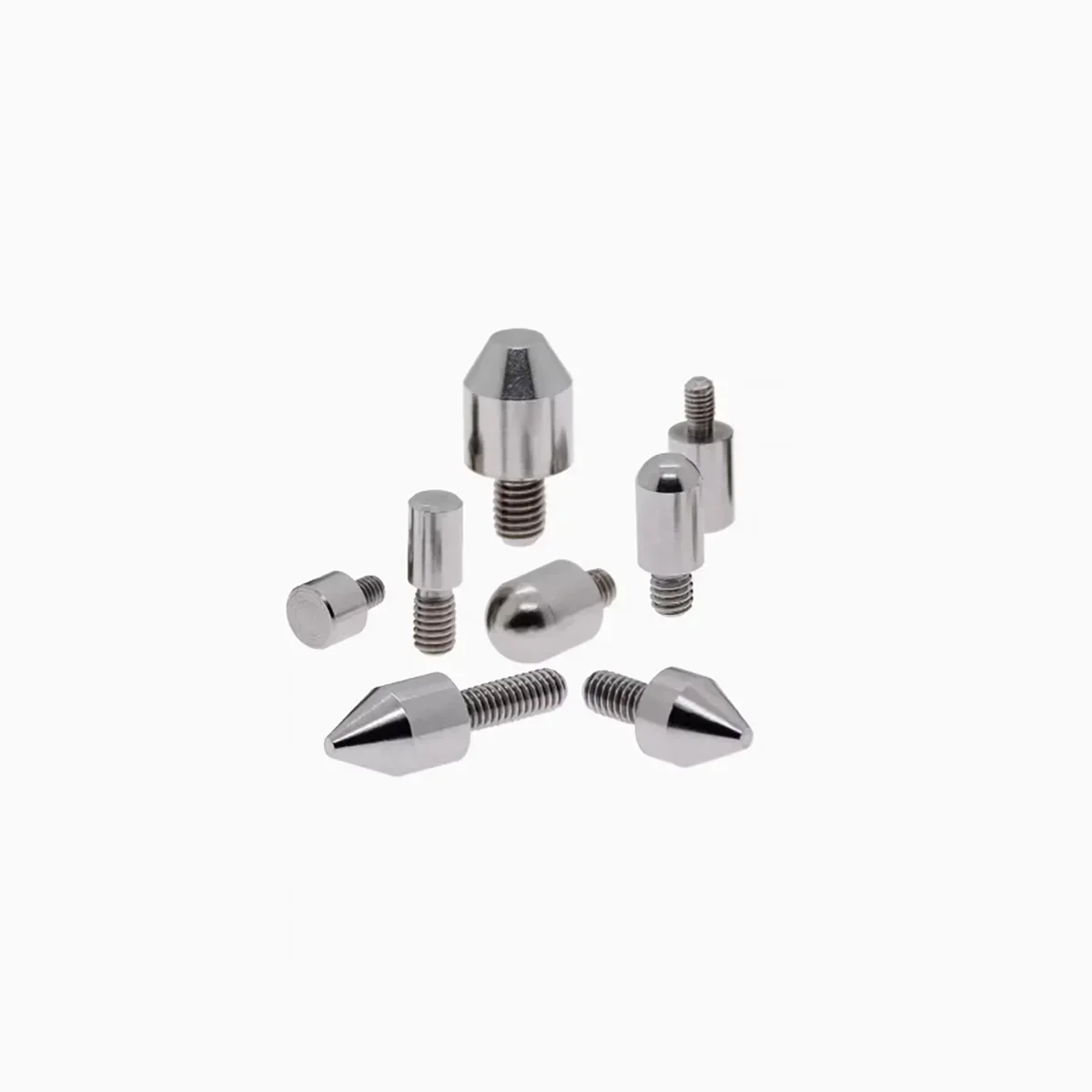 External Tooth Pin/Round Head Flat Pointed Positioning Pin/External Tooth Positioning Column