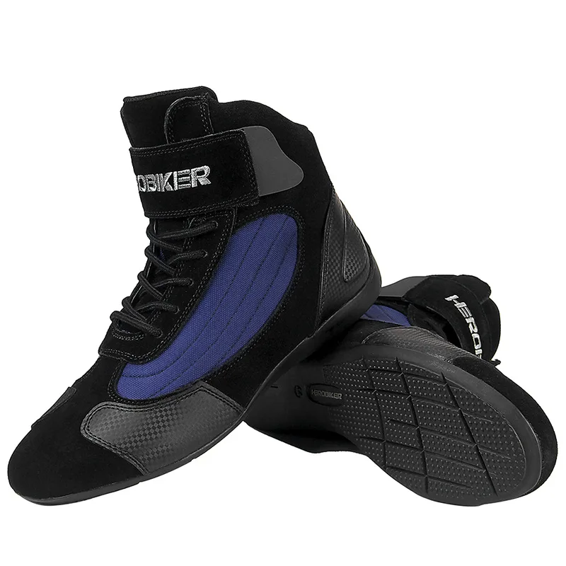 

Motorcycle Boots Men Breathable Motorbike Motocross Riding Cruiser Shoes Women Moto Outdoor Sports Boots