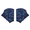 1 Pair Unisex Swimming Hand Fins Flippers Finger Webbed Gloves Paddle Water Sports Gloves Breathable Swim Mittens 2