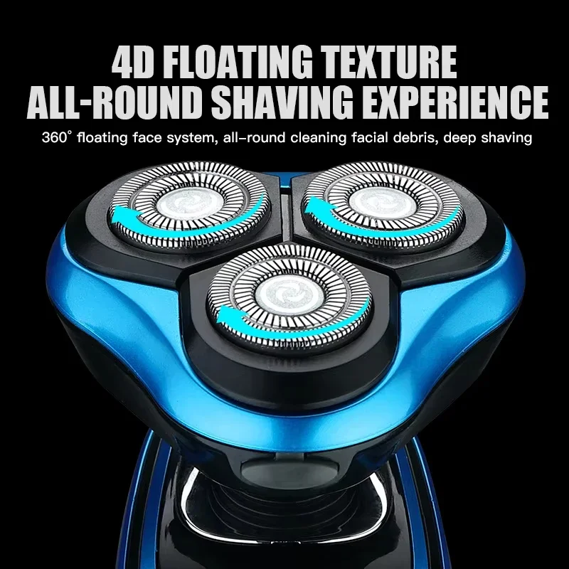 Xiaomi MIJIA electric shaver Rotary Razor Beard Trimmer Rechargeable Hair Cutting Shaving Machine Clipper For Men Waterproof