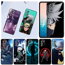 

Cartoon Naruto Kakashi For Xiaomi Redmi K40 Gaming K30 9i 9T 9A 9C 9 8A 8 GO S2 6 6A 5A 5 Pro Prime Black Capa Phone Case