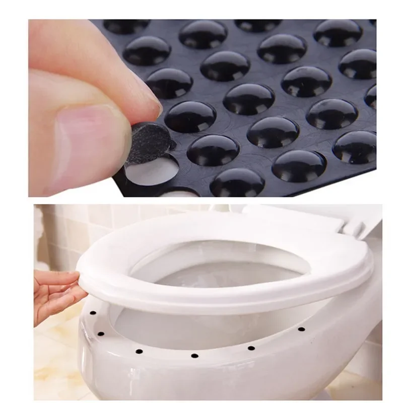

Soft Silicone Rubber Feet Pads 100pcs High Sticky Gel Shock Absorber Self Adhesive Grains Anti Slip Bumpers Door Mute Crash Pad