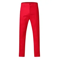 Men's Pants Smart Casual Fashion Men's Clothing Solid Pencil Pants Thin Mid Waist Jogger Casual Trousers Pants For Men Trousers - Image 5