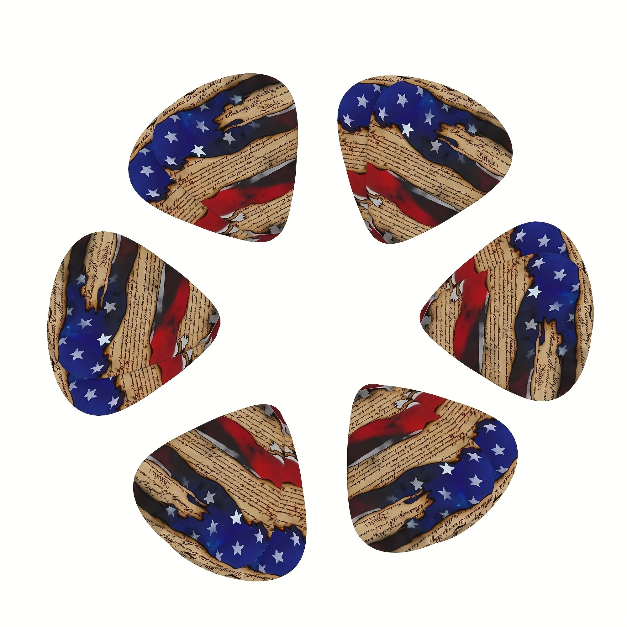 New 0.71/1.0Mm 12PCS Guitar Picks-Premium ABS Material with Smooth Finish, Dual-Sided Color Printing, Includes PP Storage Box