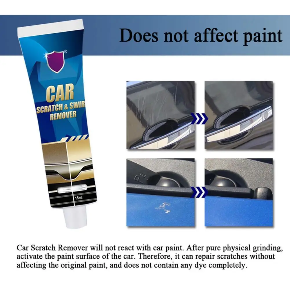 15ml Car Scratch and Swirl Remover Auto Scratch Repair Tool Car Scratches Repair Polishing Wax Anti Accessories