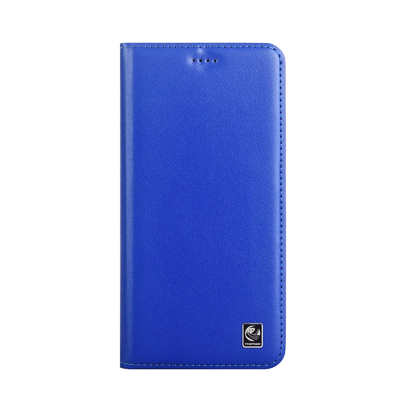 Luxury Genuine Leather Flip Wallet Phone Cover