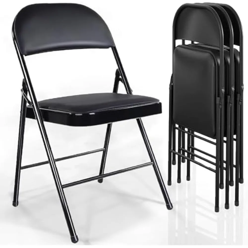 Set of 4 Pack Folding Chair Conference Room Chair Office Furniture eset small office pack стандартный