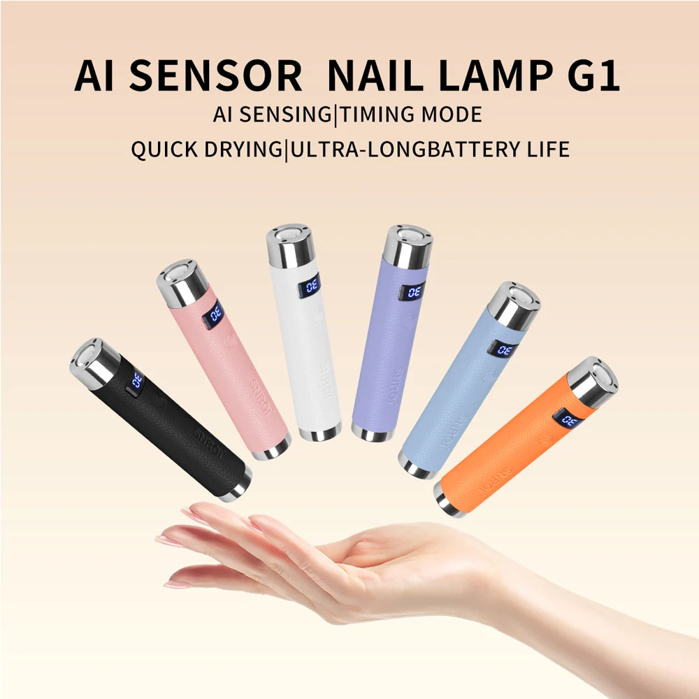Handheld view of the Ai Sensor Nail Lamp