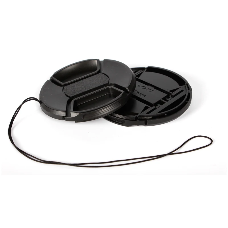 Description Picture 2 of itemLens cap 49 52 55 58 62 67 72 77 82 86mm center pinch Snap-on cap cover for Iconic Brand nikon Iconic Brand camera Lens without logo