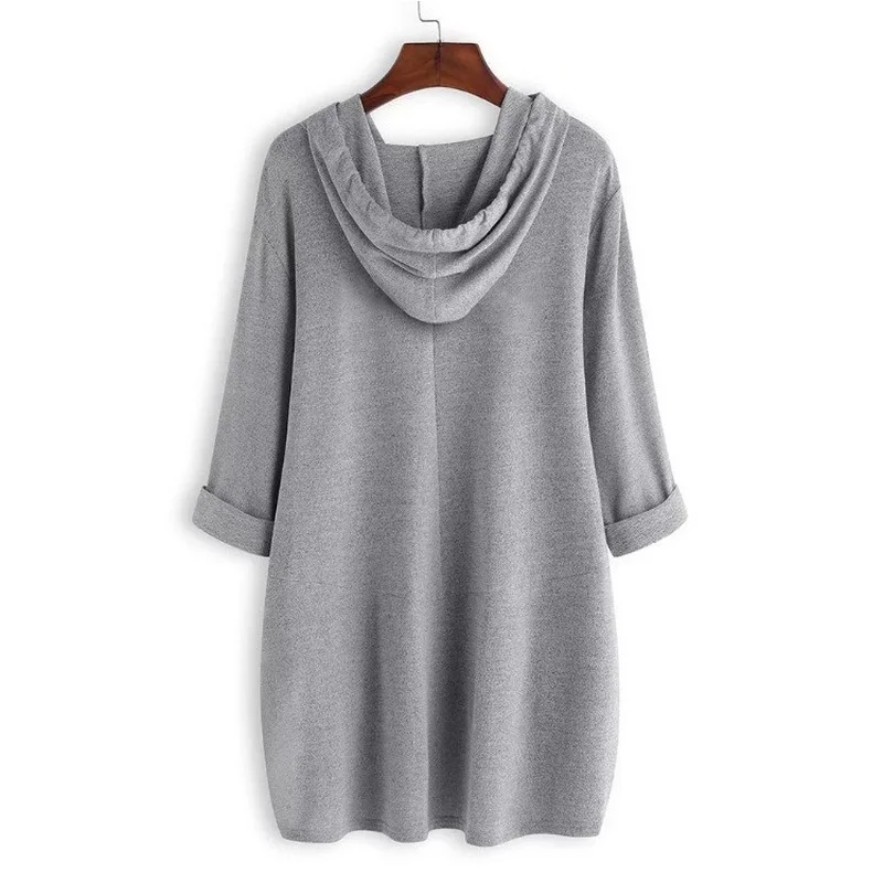 Women Loose Long Sleeve Pullover Hoodie Spring Autumn Women's Sweater Loose Hooded Top