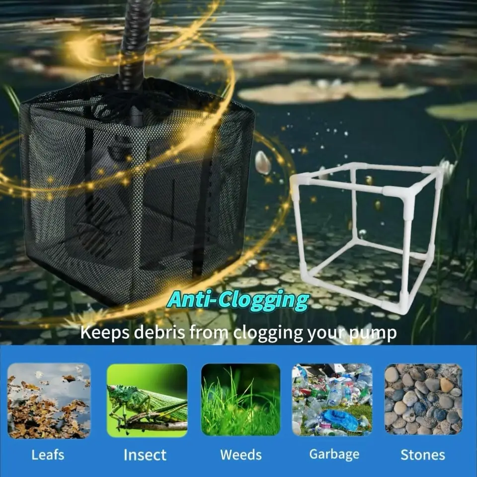 thumbnail interactive-video image 1 of Pond Filter Rainmae 10 Inch Box, Pump Barrier Bag, Jamaica Pool Waterfall 1 of 13
