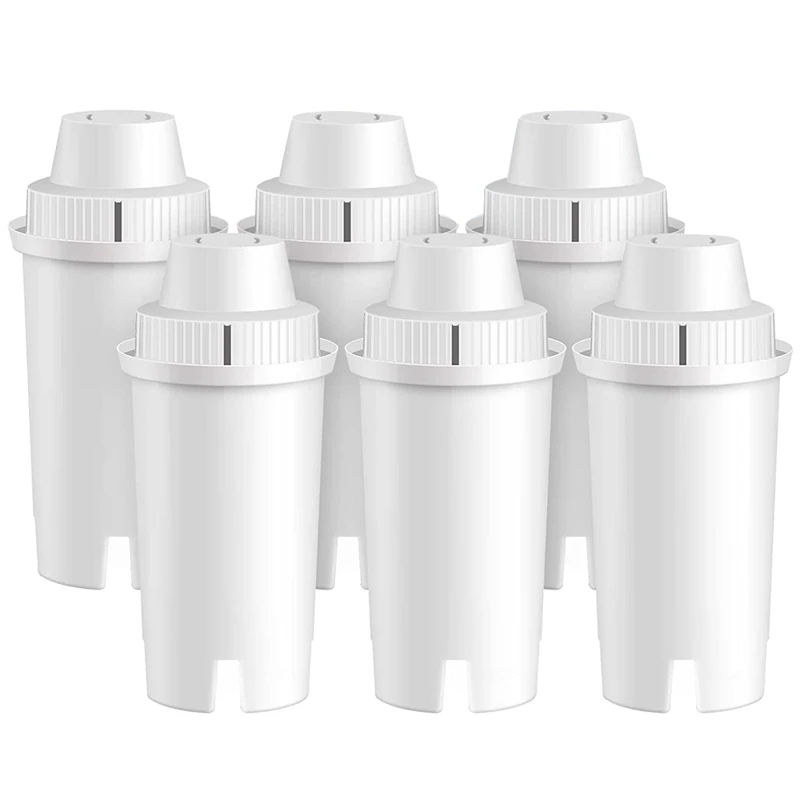Top Vendita Per Brocca Filtro Acqua Brita Longlast Per Acqua Potabile Per Mavea 107007, Brita Classic 35557, Ob03, Maxtra, 6 Pezzi