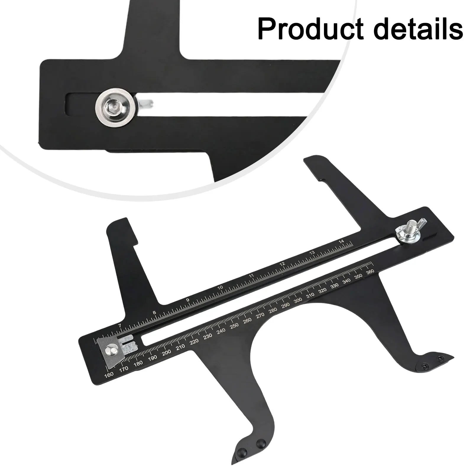 GEARWRENCH Drum Brake Resetting Gauge 6-1/2 In - 14-1/4 In 3377 - The