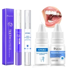 

2Pcs Teeth Whitening Pen Cleaning Serum Remove Plaque Stains Dental Care Whiten Teeth Serum Oral Hygiene Care Tooth Whitening