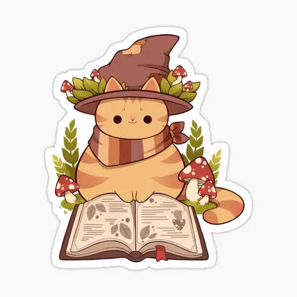 

Наклейки с героями мультфильмов «ведьма Китти», 5 шт.