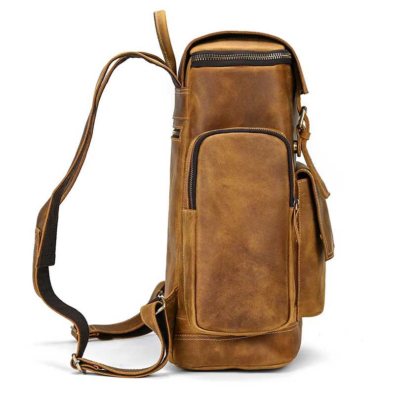 Large Premium Leather Backpack