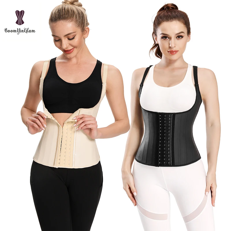 Latex Waist Trainer Women Binders Shapers Modeling Strap Corset Colombian Body  Shapewear Faja Shaper Sash Z