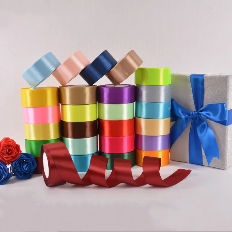 Satin Ribbon for Wrapping and Decoration 25Yards
